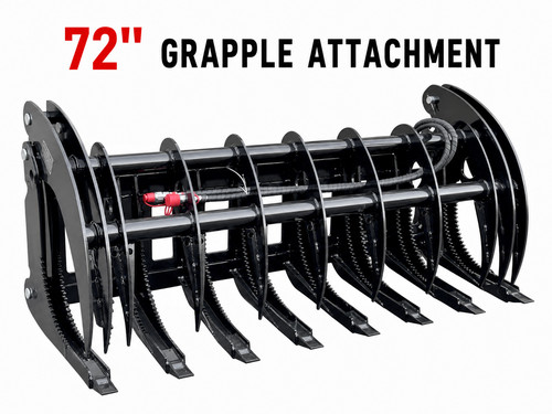 72in forestry rake clam - forestry,