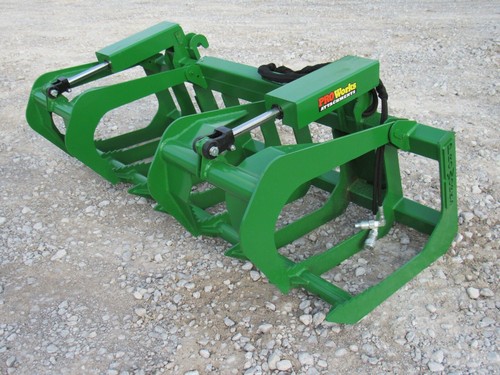 Dual cylinder root grapple - dual,