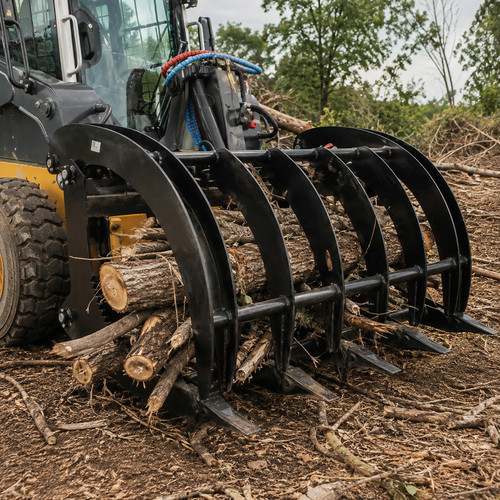 Heavy duty grapple - grapple, rake